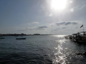 sun set on l'île de ngor, watched with new friends on one of my best days in senegal